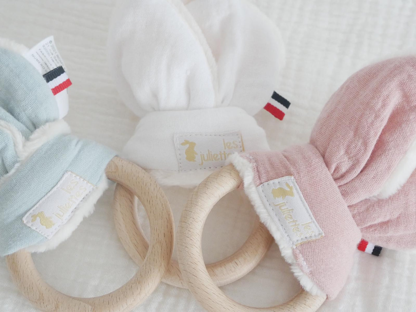 BOX DUO LAPINOU VIEUX ROSE